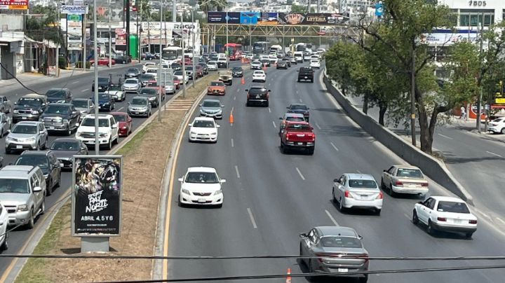 Habilitan carril reversible en la Carretera Nacional