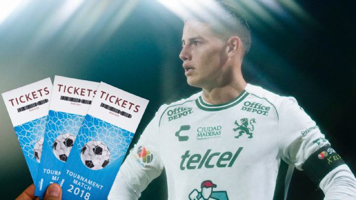 León vs. Monterrey: Esto cuestan los boletos para ver a James Rodríguez contra Rayados