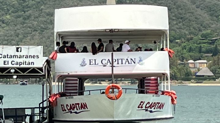 Persisten paseos en catamarán sin chaleco en la Presa de La Boca, pese a advertencias