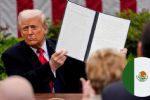 Donald Trump excluye a México de lista de aranceles