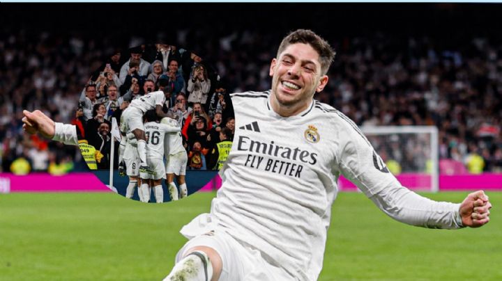 Real Madrid sigue vivo en LaLiga con gol de Valverde