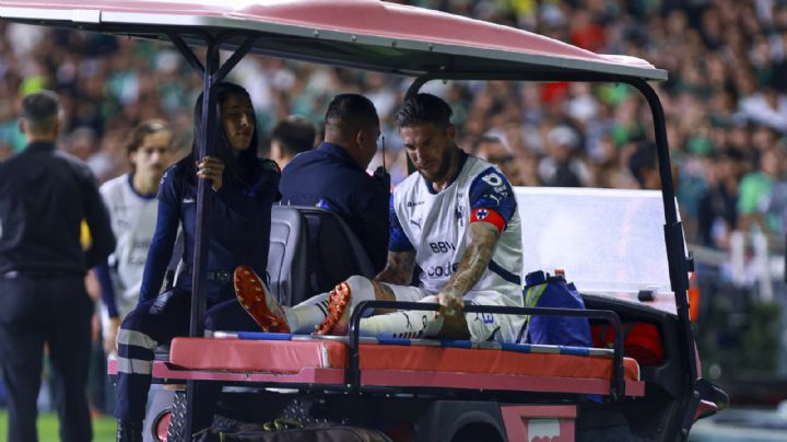 Sergio Ramos sale lesionado ante León ¿Se pierde Play-In con Rayados?