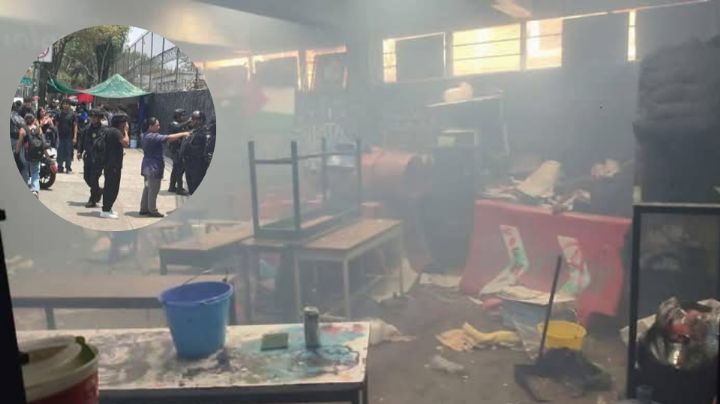 Desalojan Prepa 5 de la UNAM tras explosión de dos petardos