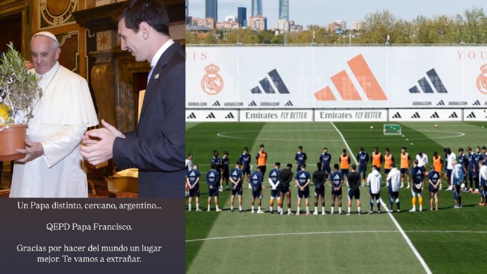 Desde Leo Messi y el futbol argentino hasta el Real Madrid y Rafael Nadal se conmueven ante la pérdida del papa