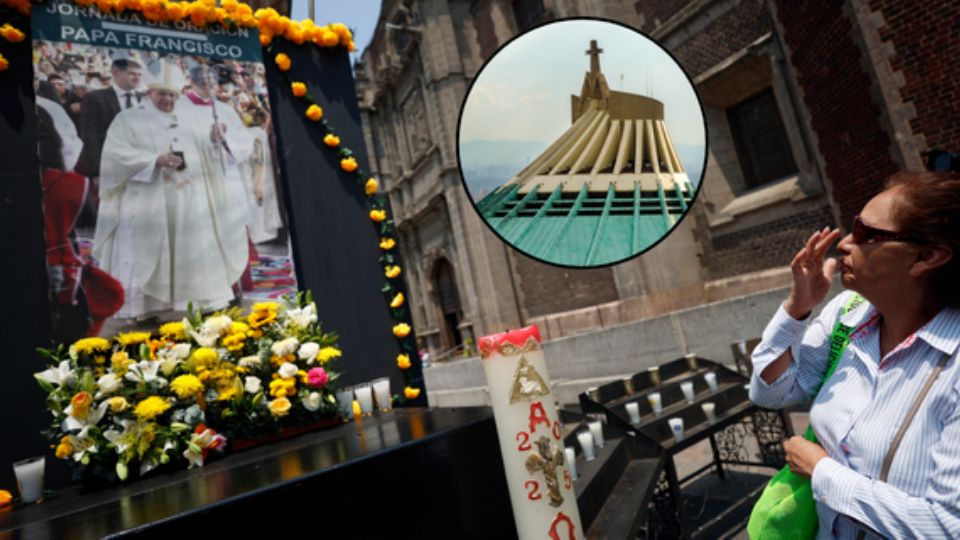 Miles de mexicanos se congregaron este lunes en la Basílica de Guadalupe, llamados por el luto colectivo tras la muerte del papa Francisco, el primer pontífice latinoamericano.
