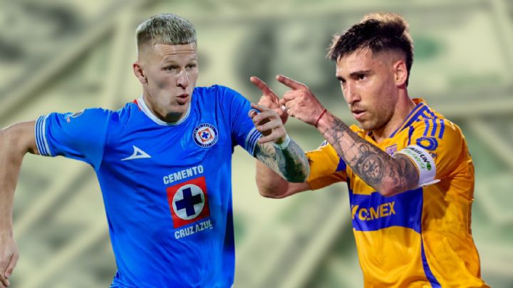 Tigres vs. Cruz Azul: ¿Quiénes son los 5 jugadores más caros de este duelo?