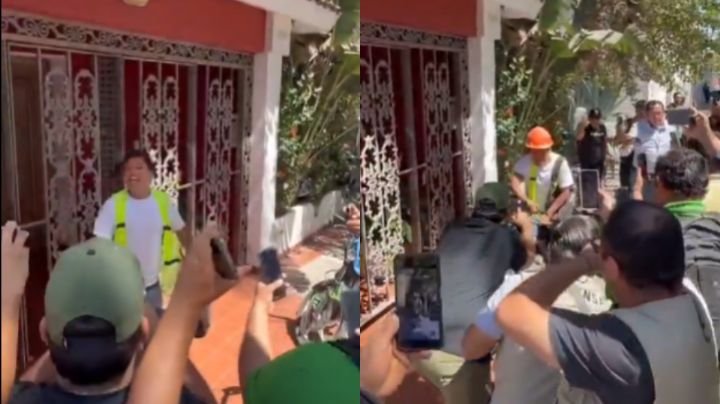 Video: Protestan afuera de casa de extranjero que corrió a trabajador en Mazatlán