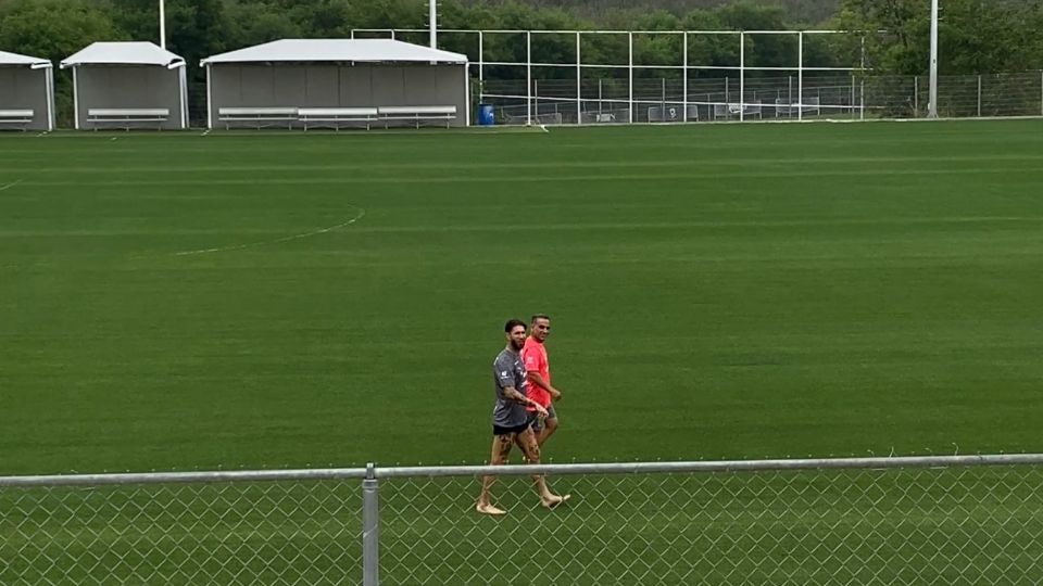 Sergio Ramos trabaja en su recuperación tras un golpe en el cuádriceps y podría estar listo para el duelo ante Pachuca.