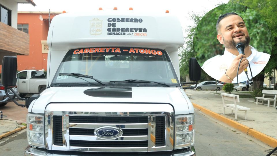 Carlos Rodríguez anuncia nuevo transporte gratuito para Cadereyta | Facebook / Gobierno de Cadereyta Jiménez