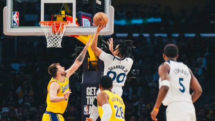 NBA: ¿Dónde ver Lakers vs Timberwolves? | Fecha, Hora y Quintetos