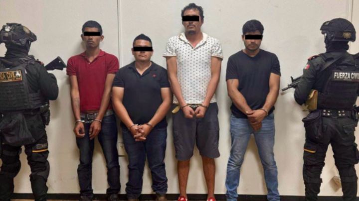 Detienen a 4 por portación de armas en General Terán, Nuevo León