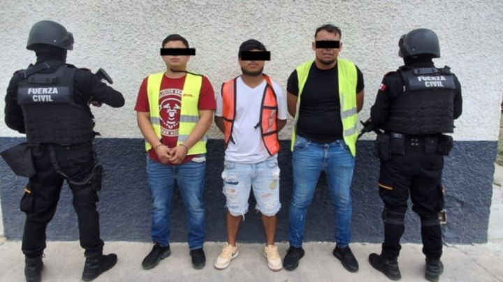Tras persecución, arrestan a 3 que traían consigo armas en García, NL