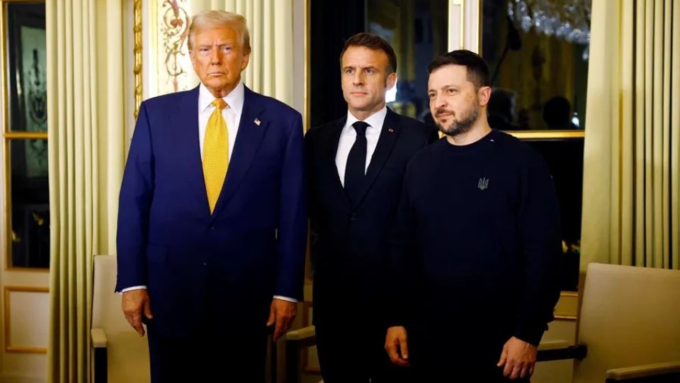Donald Trump y Volodímir Zelenski.