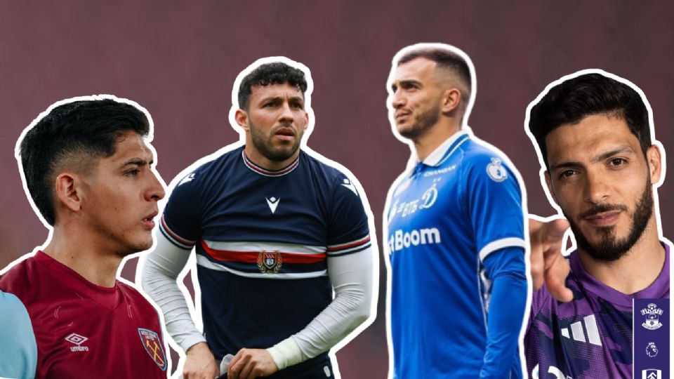 Luis Chávez, Antonio Portales y Raúl Jiménez titulares en en sus equipos en Europa
