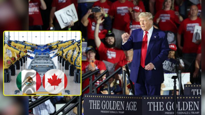Donald Trump reitera que no quiere autos de México y Canadá