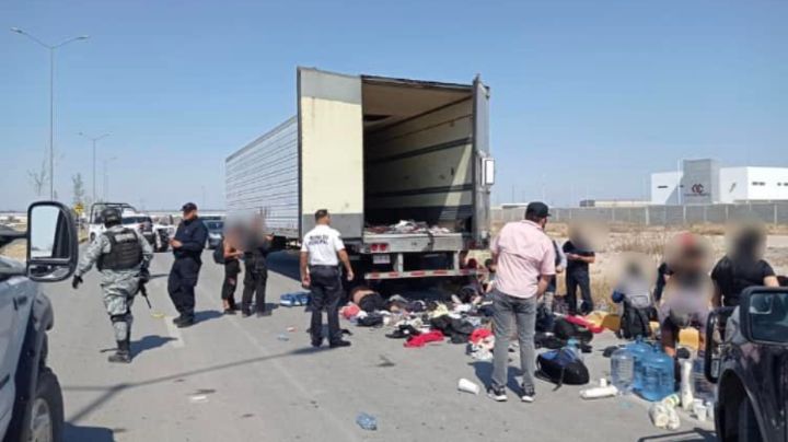 Sentencian a 2 ‘polleros’ por trasladar 83 migrantes dentro de tráiler en Cadereyta