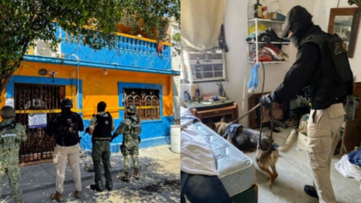 Detienen a 7 en 9 cateos simultáneos realizados en Linares; también aseguran drogas