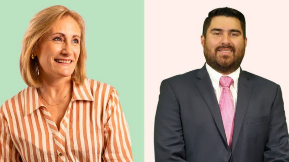 Nora Elena Andrade Rosado y Rodolfo Mendoza Elizondo, ambos regidores independientes de San Pedro.