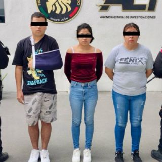 Detienen a 3 por posesión de drogas en García