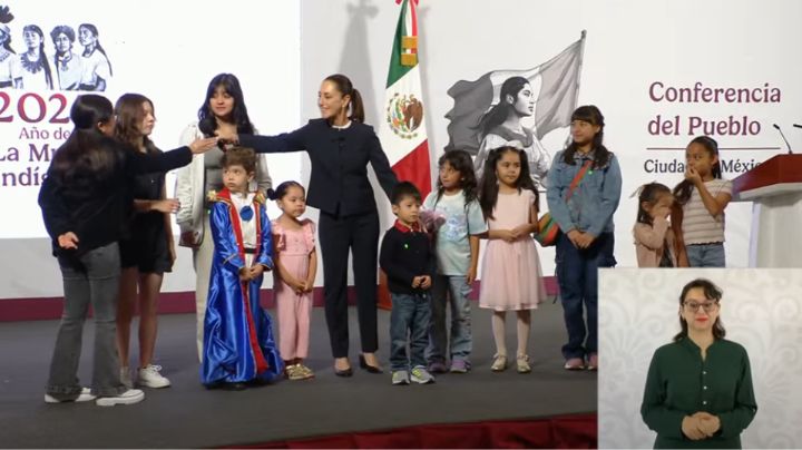 Por Día del Niño, Claudia Sheinbaum invita a menores a su mañanera