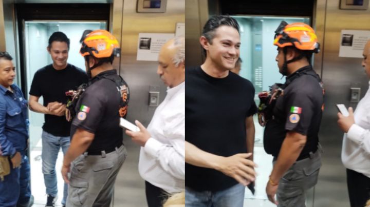 Diputado de MC se queda un hora atrapado en elevador del Congreso de NL