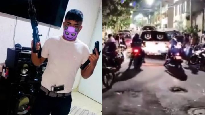 Hubo balazos y arrancones: Así fue el funeral del joven asesinado por abuelita en Chalco