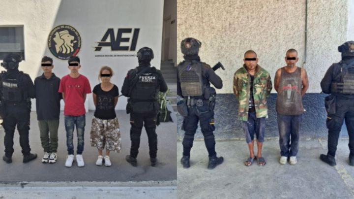 Arrestan a 5 personas en diferentes puntos de la metrópoli regiomontana