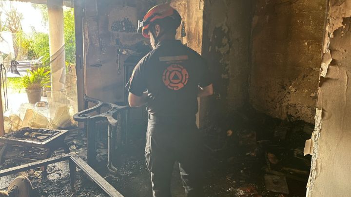 Incendio en casa en Monterrey; deja 2 muertos y 1 lesionado