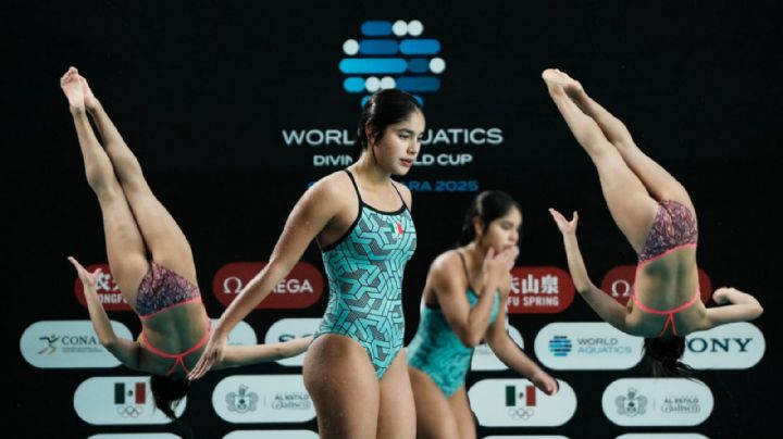 Gemelas Cueva ganan plata para México en Copa del Mundo de Clavados