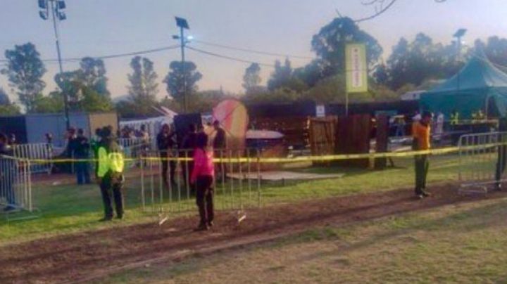 Colapso de estructura metálica en Festival Ceremonia deja 2 lesionados