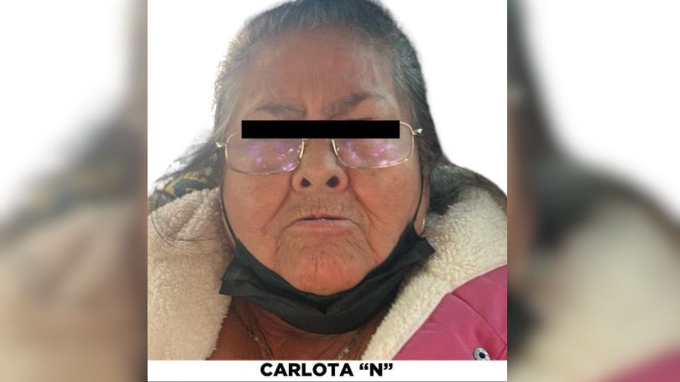 Dictan prisión preventiva a Carlota 'N', la abuelita que asesinó a dos hombres en Chalco.