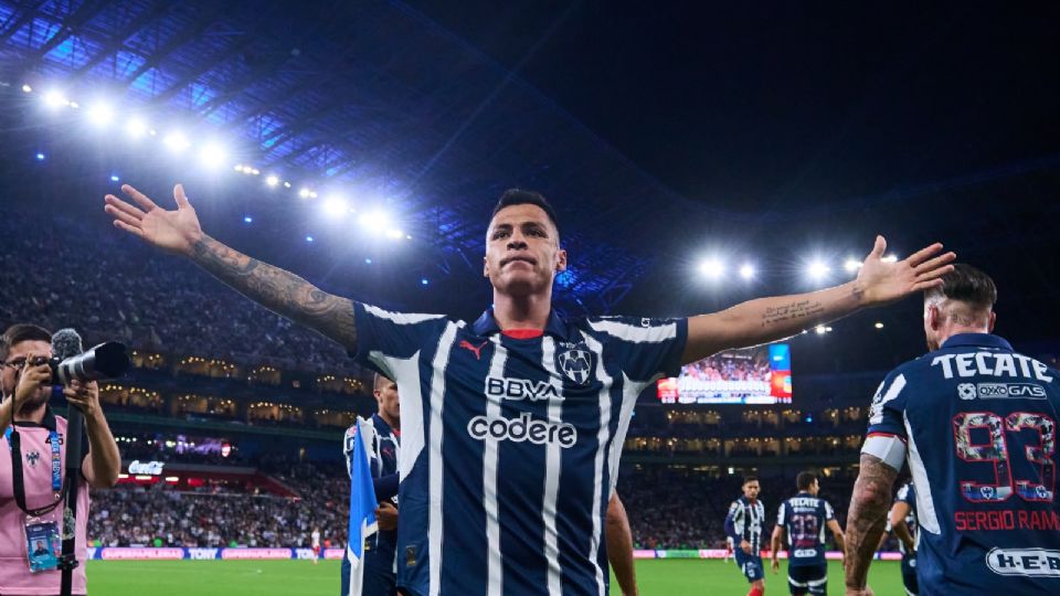Roberto de la Rosa anotó su primer gol liguero con Rayados