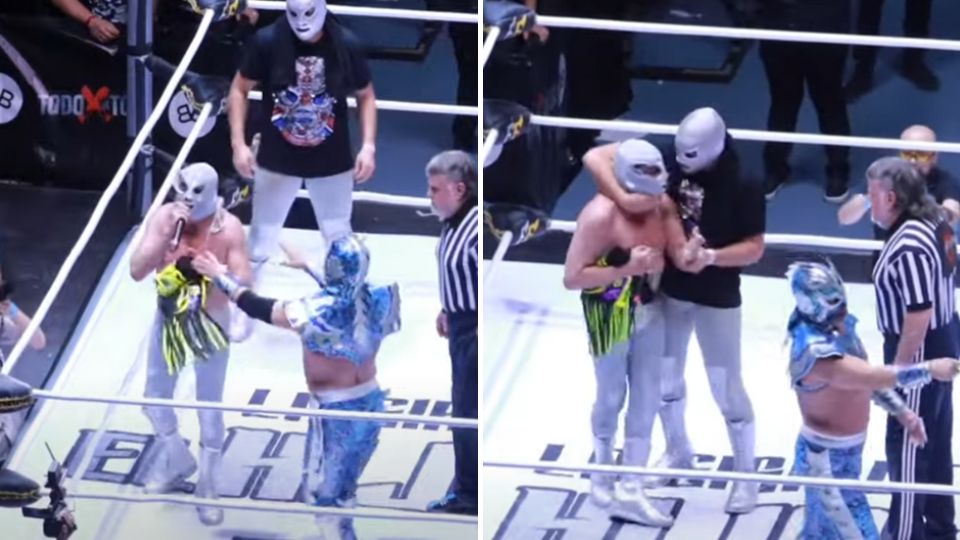 Hijo del Santo explota contra sus detractores | La Tijera Lucha Libre