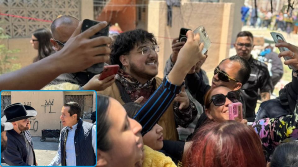 El grupo Frontera llegó a San Nicolás para filmar en uno de los barrios más emblemáticos de San Nicolás, la colonia Constituyentes de Querétaro 1er Sector.