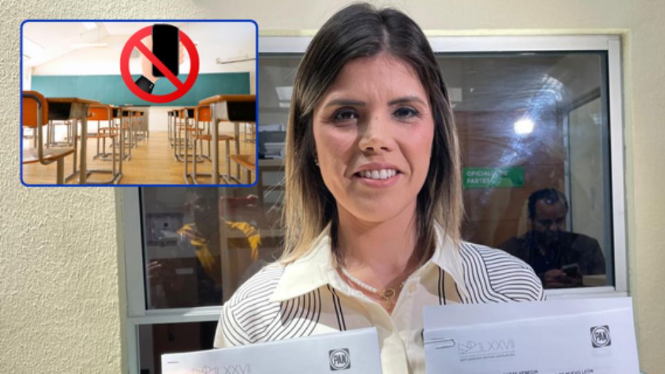 La diputada local del PAN, Claudia Caballero, propuso prohibir el uso de de teléfonos celulares y dispositivos electrónicos en las clases de educación básica públicas y privadas.