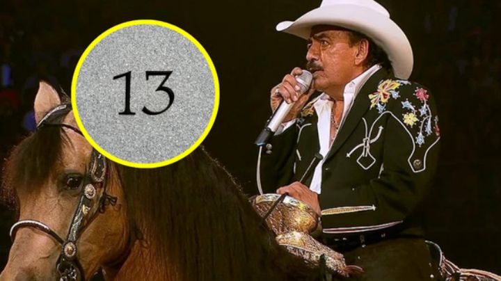 Joan Sebastian y su misteriosa relación con el número 13