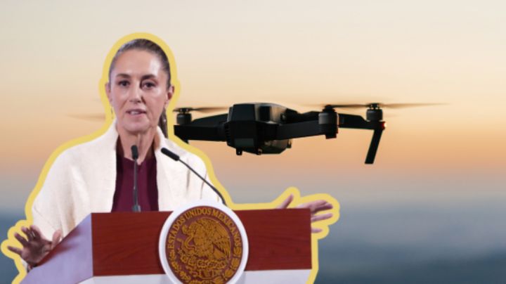 Sheinbaum rechaza posible ataque con drones de Trump a cárteles en México
