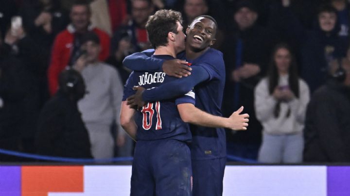 PSG derrota a Aston Villa por 3-1; Kvaratskhelia y Doué brillan en la Champions League