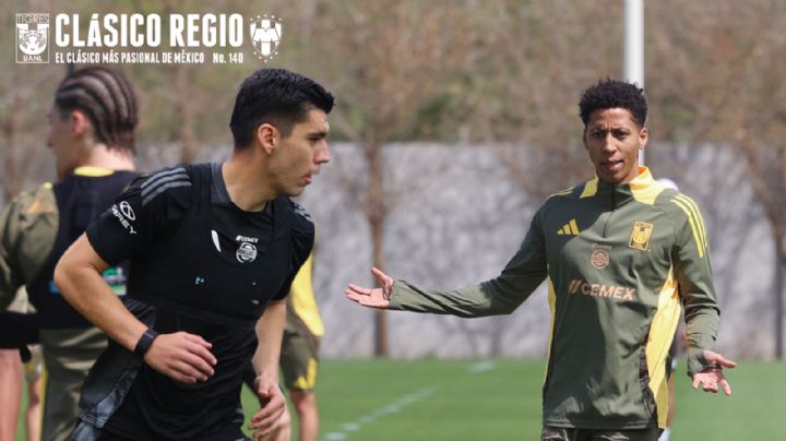 Tigres: Ozziel y Angulo todavía no trabajan al parejo; en duda para el Clásico Regio 140