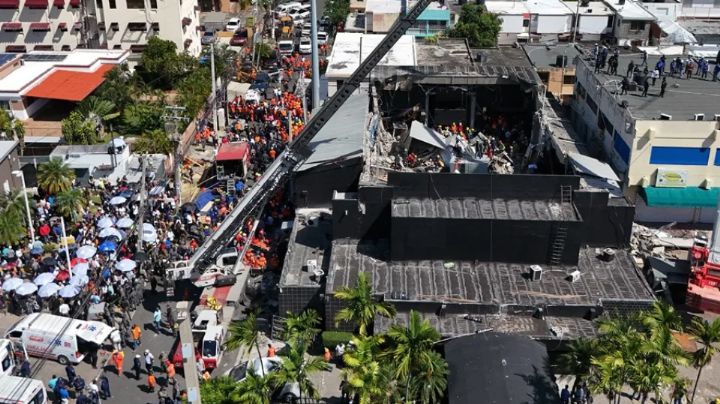 Aumentan a 225 la cifra de muertos por el derrumbe de discoteca en Santo Domingo