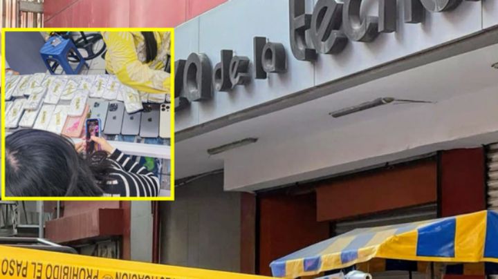 Decomisan 50 celulares durante cateo en Plaza de la Tecnología, en Monterrey