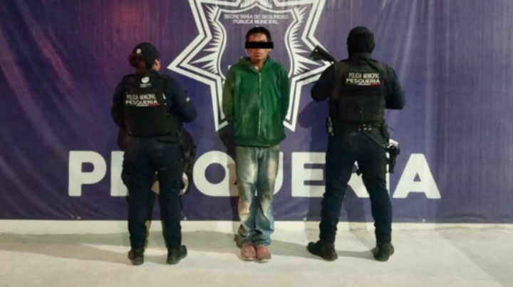 Detienen a hombre por provocar un incendio en predio de Pesquería