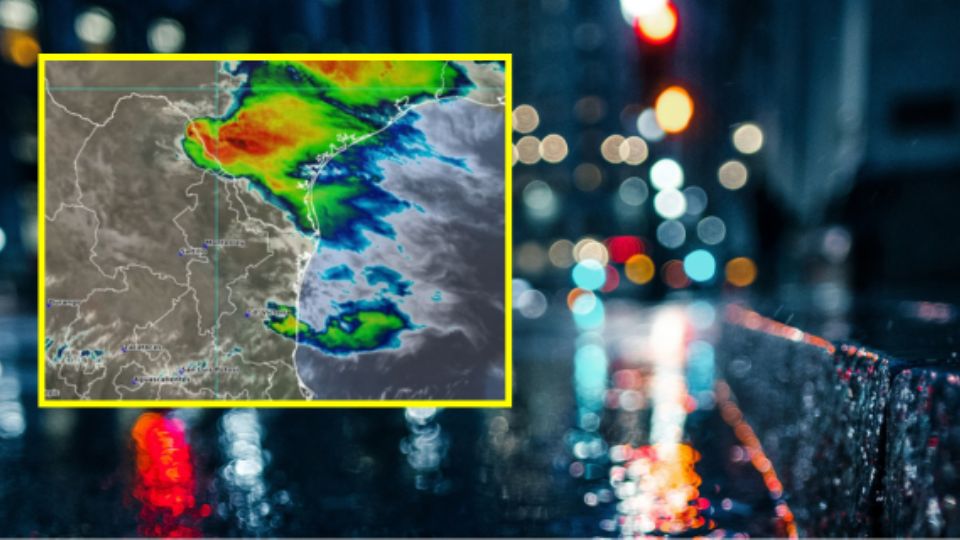 Lluvia en Nuevo León.