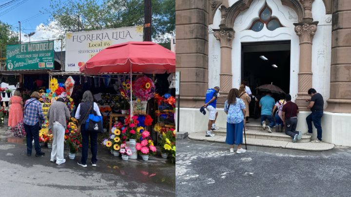 Día de las Madres entre flores y nostalgia en el Panteón Dolores