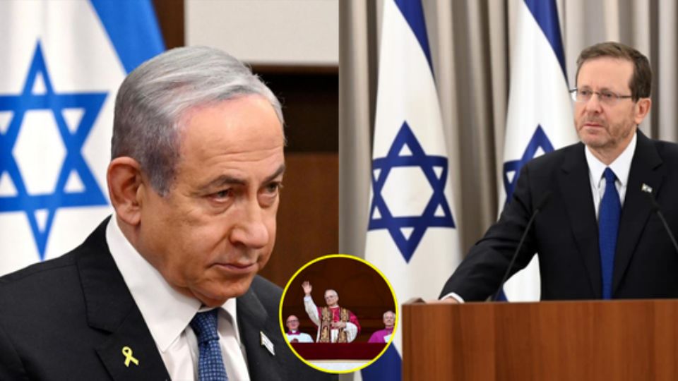 Tanto el primer ministro de Israel, Benjamín Netanyahu, como el presidente Isaac Herzog, felicitaron al nuevo Papa de origen estadounidense, León XIV y le hicieron peticiones.