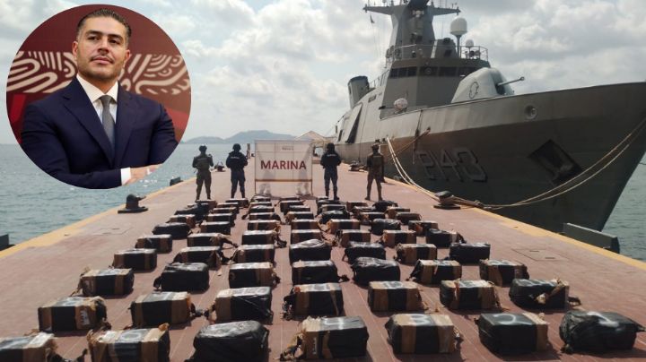Marina decomisa más de 1 tonelada de cocaína frente a costas de Guerrero