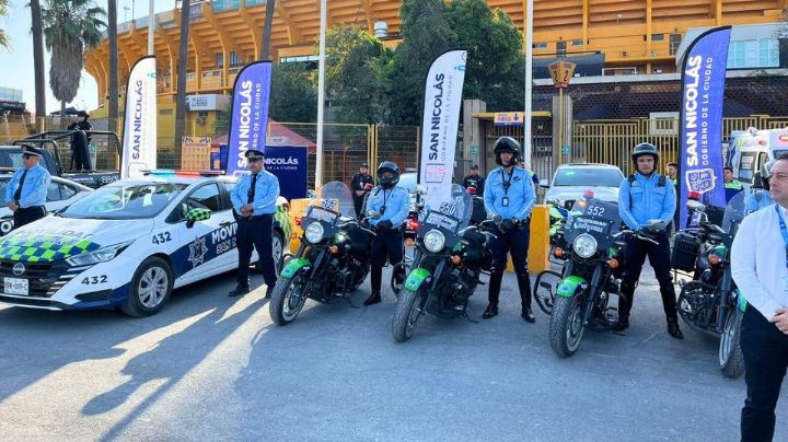 Más de 2 mil policías blindarán la semifinal Tigres vs. Toluca en el Universitario