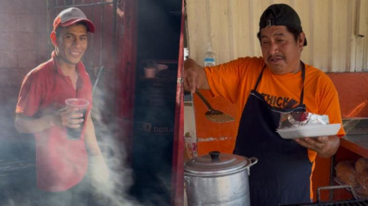 'Al cocinero no le dan miedo estos calores', parrilleros enfrentan las altas temperaturas de NL