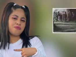 Difunden video de la llega de ministeriales a la casa de Lupita TikTok