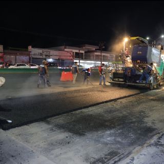 Avanza al 94% la rehabilitación de la avenida Benito Juárez; concluiría en junio
